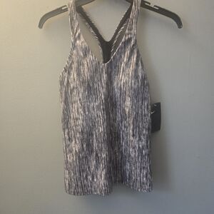 Nike Women's Swim Tankini Racerback Bathing Suit Top Padded Bra Size M NWT